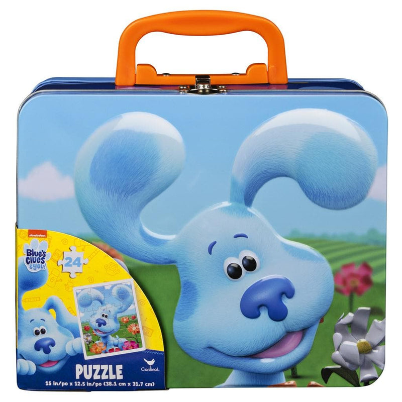 Blue's Clues & You Puzzle in Tin with Handle Assortment - sctoyswholesale