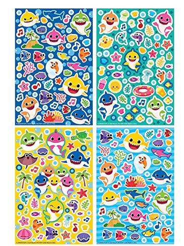 Innovative Designs Baby Shark Super Deluxe Art Supplies Set w/ Coloring Pages, Stampers, & Stickers - sctoyswholesale
