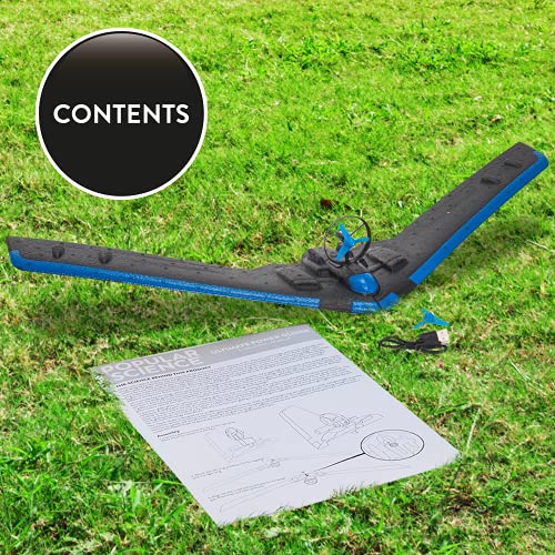 POPULAR SCIENCE Power Glider Flying Plane | Outdoor Toy, Garden and Park Game | STEM Toys and Gifts for Educational and Fun Experiments for Kids, Families, Boys and Girls, Ages 8 Years +