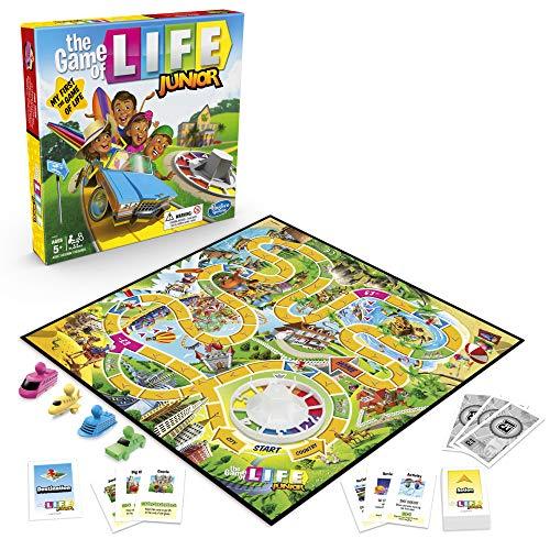 The Game of Life Junior Board Game for Kids Ages 5 and Up, Game for 2-4 Players - sctoyswholesale