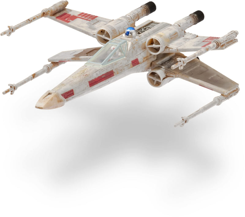 Star Wars 5-Inch X-Wing Starfighter Vehicle with Luke Skywalker & R2-D2 Micro Figures