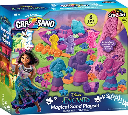 Disney Encanto CRA-Z-Sand Magical Sand Playset, Ages 4 and up