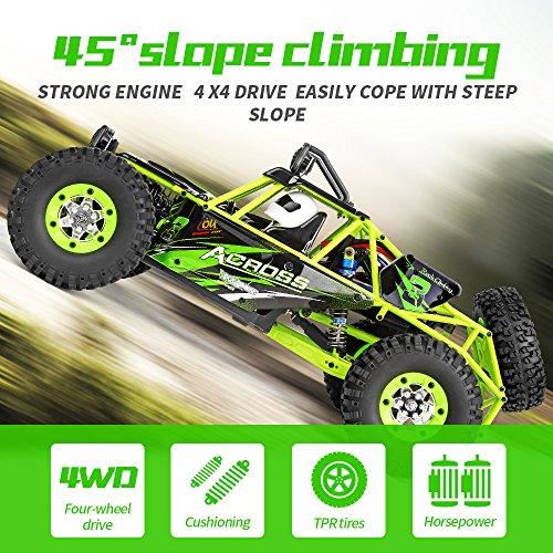 RC Cars 1/12 Scale 2.4G 4WD High Speed Electric All Terrain Off-Road Rock Crawler Climbing Buggy RTR - sctoyswholesale