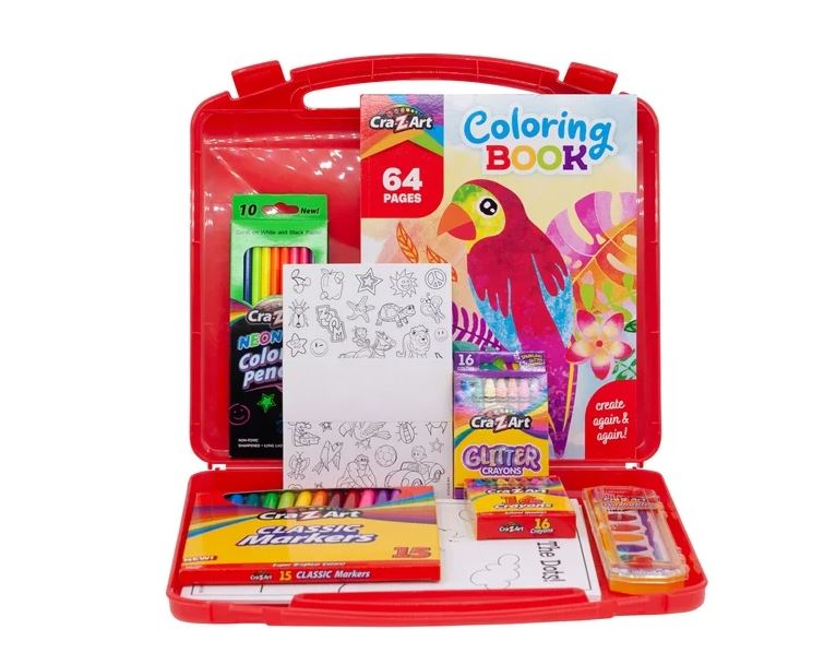 Cra-Z-Art Awesome Art Case, Drawing Set, Beginner, Child Ages 4 and up