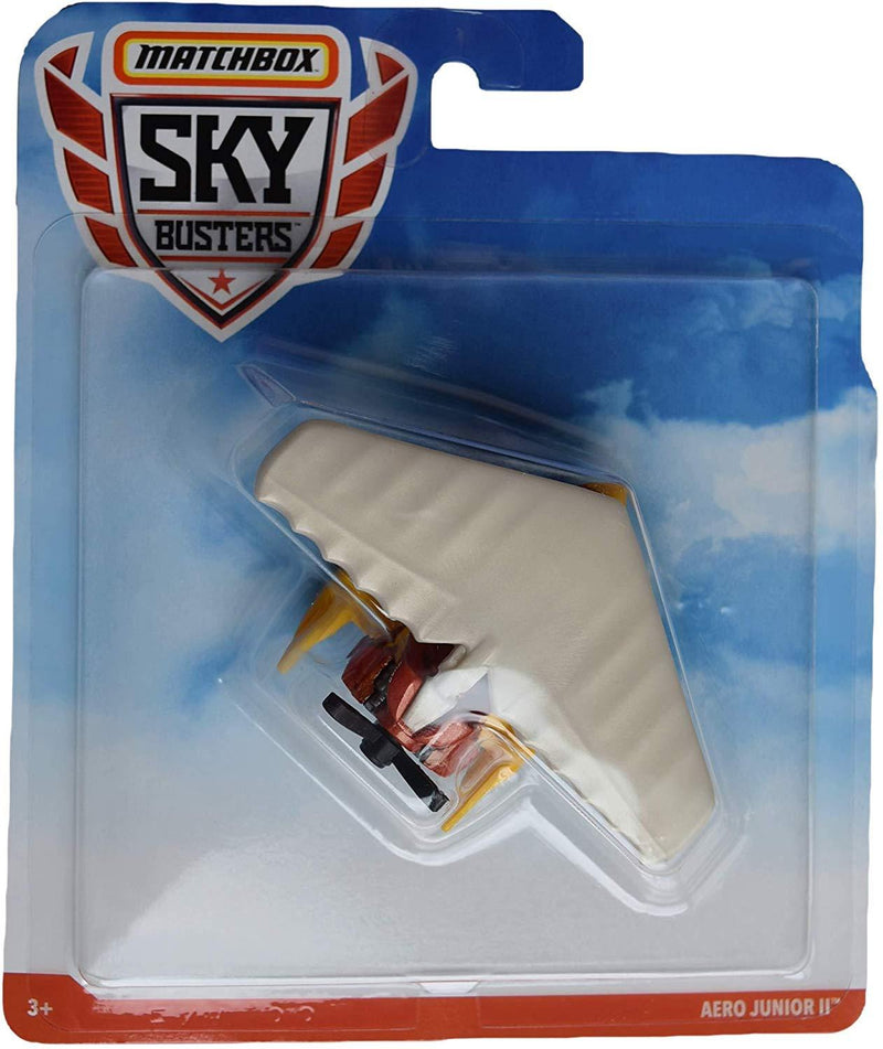 Matchbox Sky Busters Aero Junior II, red/White - sctoyswholesale