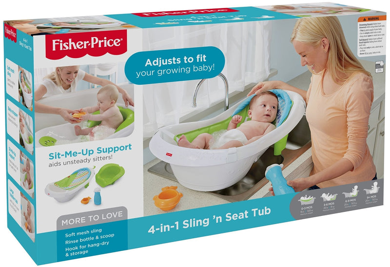 Fisher-Price 4-in-1 Sling 'n Seat Tub - sctoyswholesale