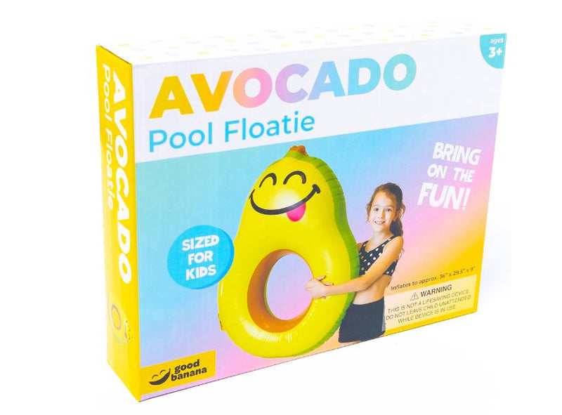 Pool Floatie, Avocado - Kids Inflatable, Good Banana