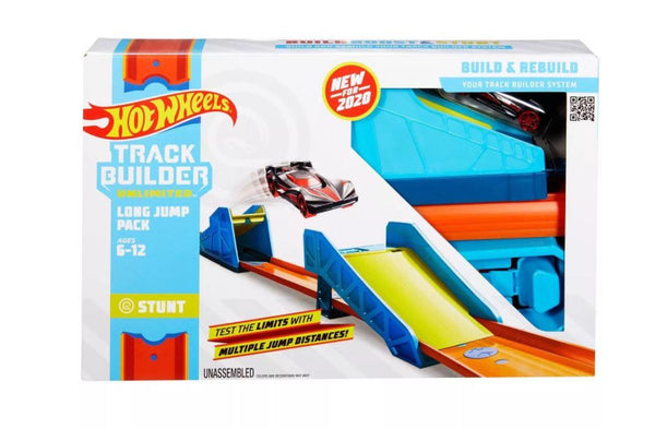 Hot Wheels Track Builder Long Jump Stunt Pack - sctoyswholesale