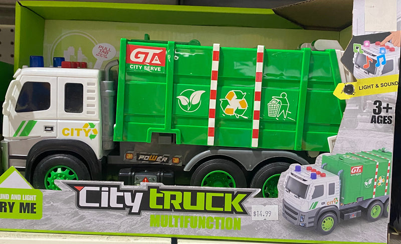 city truk garbage