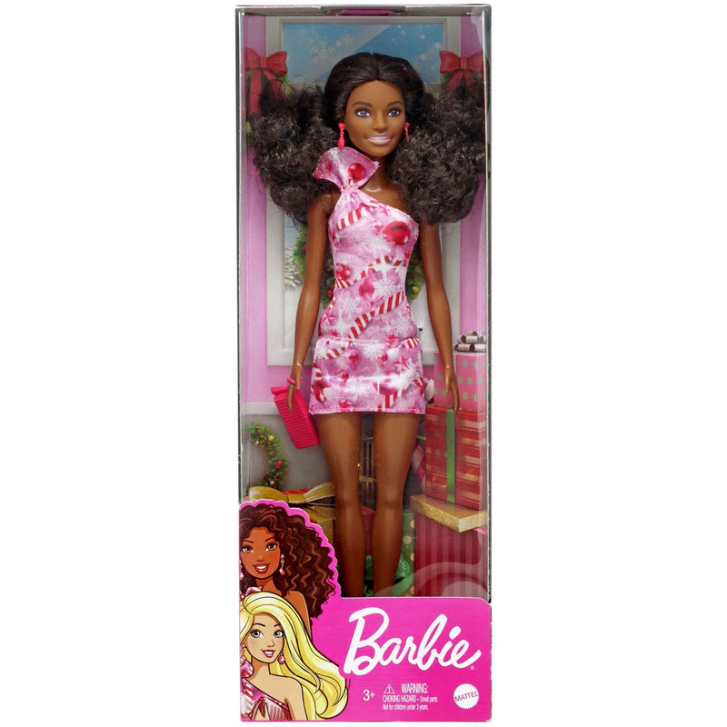 Barbie Doll 2020 Holiday (Brunette) - sctoyswholesale
