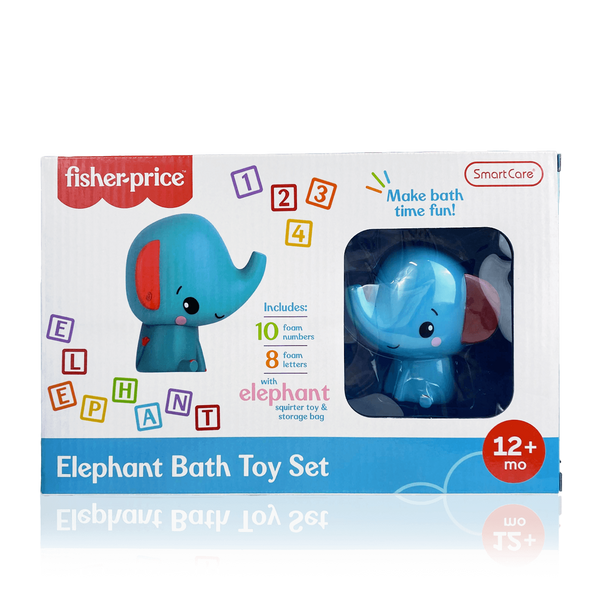 Fisher-Price Elephant Bath Toy Play Set - sctoyswholesale