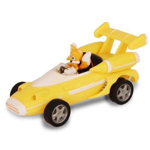 NKOK Sonic Transformed All-Stars Racing Pull Back Action: Tails 5" inches - sctoyswholesale