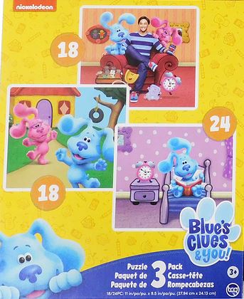 Blue's Clues & you Puzzle 3 Pack