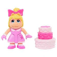 Muppet Babies Figure and Accessory Set - Piggy & Birthday Cake - sctoyswholesale