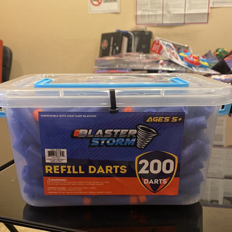 Refill darts 200 darts - sctoyswholesale