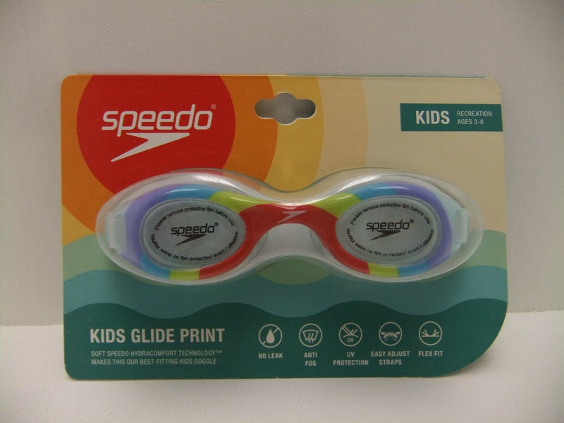 Speedo Kids Glide Print Goggle Ages 3-8 - sctoyswholesale