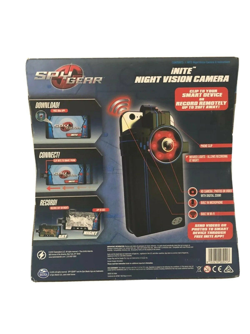 Spy Gear iNite Clip-on Night Vision Camera - sctoyswholesale